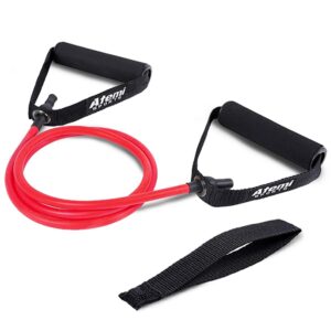 Resistance tube band for building muscle and strength